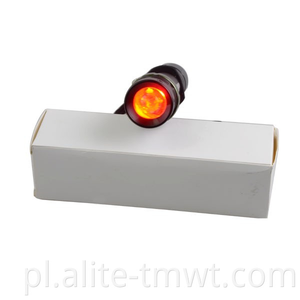 3W 625 nm Ogień dalekiego zasięgu Redy Red LED LED LED Night Noc Polis Light